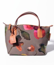 ROBERTA PIERI(ロベルタピエリ)/【RobertaPieri】[〇]Robertina Mini Duffle（ND） Flower Nature Collection ロベルタピエリ ハンドバ/TAUPE