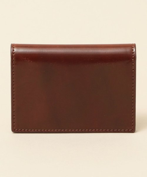 SHIPS MEN(シップス　メン)/【Begin2月号 BB10 4位】SHIPS: HORWEEN コードバン カードケース/ブラウン