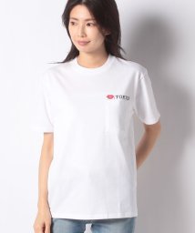 KISSTOKYO(KISSTOKYO)/LOGO POCKET T－Shirt/ﾎﾜｲﾄ