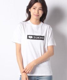 KISSTOKYO(KISSTOKYO)/BOX LOGO T－Shirt/ﾎﾜｲﾄ