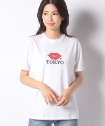 KISSTOKYO(KISSTOKYO)/LOGO PRINT T－Shirt/ﾎﾜｲﾄ