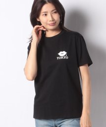 KISSTOKYO(KISSTOKYO)/BACK PRINT T－Shirt/ﾌﾞﾗｯｸ