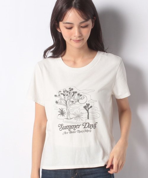 LEVI’S OUTLET(リーバイスアウトレット)/GRAPHIC SURF TEE SUMMER DAYS ARE BETTER/ホワイト系