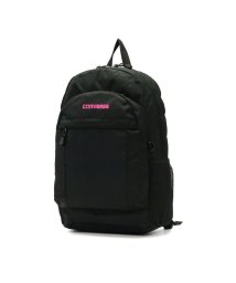 CONVERSE(CONVERSE)/コンバース リュック CONVERSE CV POLY BACKPACK M リュックサック 大容量 通学 高校生 30L A4 B4 18421900/ブラック2