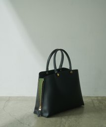 ROPE'(ロペ)/【E'POR】Y BAG Medium （サイドジップトートバッグ）/ブラック（01）