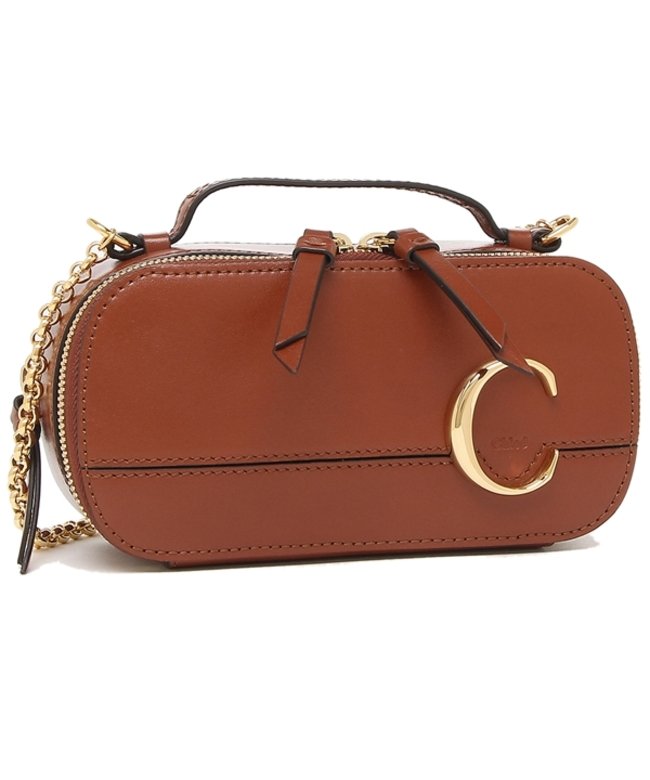 セール クロエ ショルダーバッグ レディース クロエc クロエシー バニティバッグ 2wayバッグ Chloe Chcss225a37 27s ブラウン クロエ Chloe Magaseek