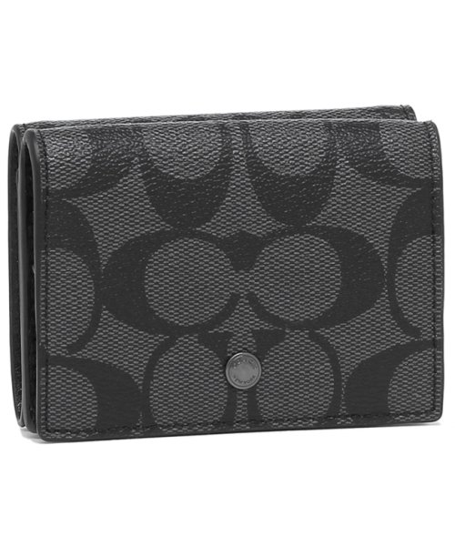 セール コーチ 折財布 アウトレット メンズ Coach F Qbo4g チャコール コーチ Coach Magaseek