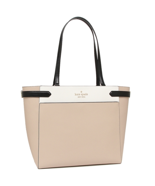 ケイトスペード トートバッグ ショルダーバッグ アウトレット レディース KATE SPADE WKRU7098 129 ライトベージュ A4対応