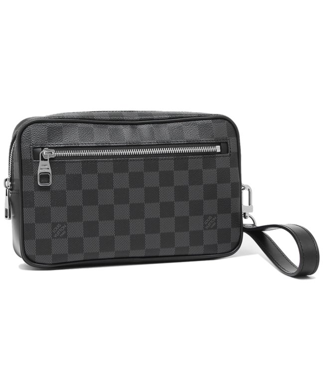 セール ルイヴィトン クラッチバッグ メンズ ポシェットカサイ ダミエグラフィット Louis Vuitton N グレー ルイ ヴィトン Louis Vuitton Magaseek