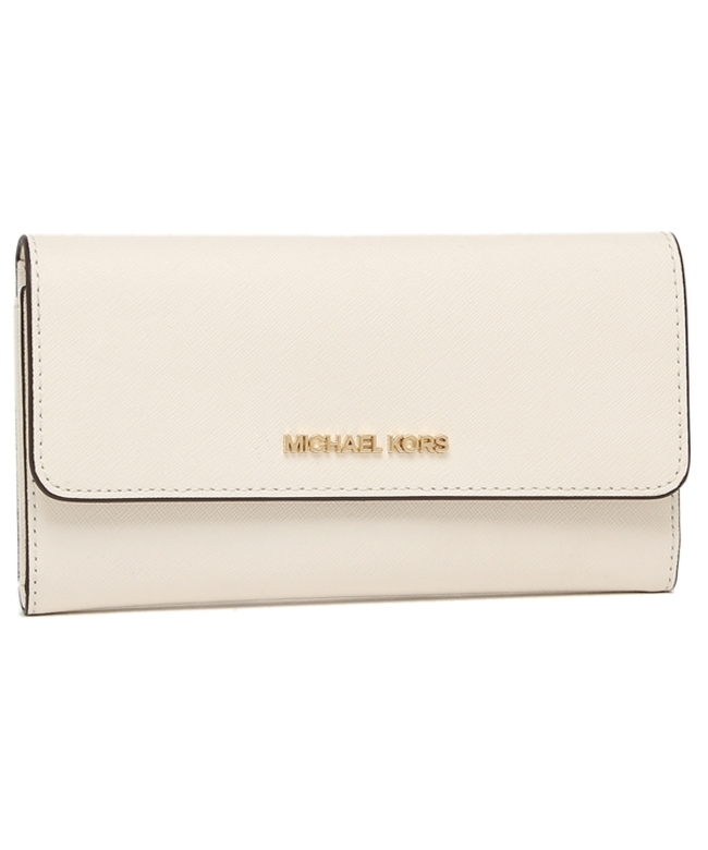 店舗良い パウダーブルー 財布 マイケルコース KORS MICHAEL 新品未使用 - 長財布