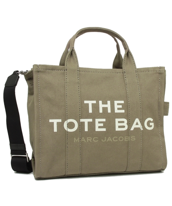 【美品】マークジェイコブス　the tote bag 2way カーキ