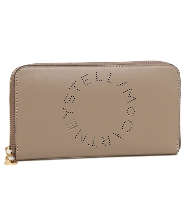 ステラマッカートニー 長財布 レディース ロゴ STELLA McCARTNEY 502893 W8542 2800 ブラウン