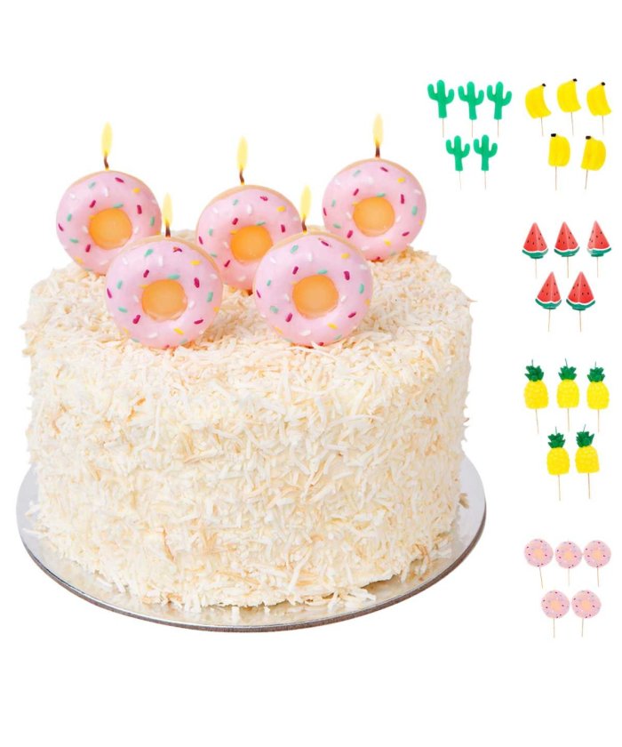 Sunnylife サニーライフ キャンドル ロウソク ろうそく ケーキ 5個セット バースデー 誕生日 Sunny Life Cake Candles 5カラ サニーライフ Sunnylife Magaseek