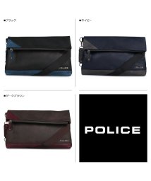 POLICE/ポリス POLICE バッグ ショルダーバッグ クラッチバッグ セカンドバッグ メンズ 2WAY URBANO CLUTCH SHOULDER BAG ブラック/503349986