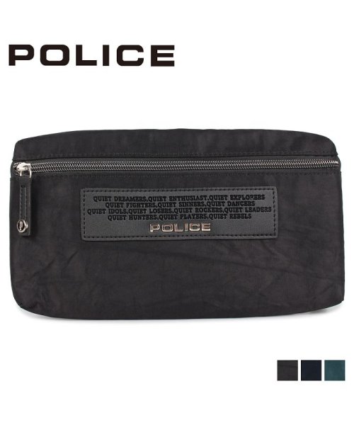POLICE(ポリス)/ポリス POLICE バッグ ウエストバッグ ボディバッグ メンズ レディース クレスパ CRESPA BODY BAG ブラック ネイビー グリーン 黒 PA/ブラック