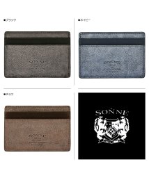 SONNE/ゾンネ SONNE 財布 小銭入れ コインケース メンズ SIBILLA COIN CASE ブラック ネイビー ブラウン 黒 SOM005/503350010