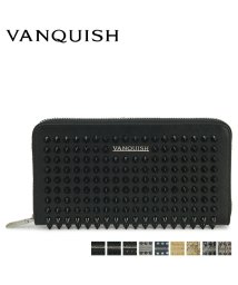 VANQUISH/ヴァンキッシュ VANQUISH 財布 長財布 メンズ レディース ラウンドファスナー ヘビ柄 LONG WALLET ブラック ネイビー レッド グリーン ゴ/503467120