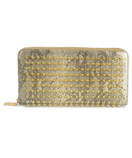 ヴァンキッシュ Vanquish 財布 長財布 メンズ レディース ラウンドファスナー ヘビ柄 Long Wallet ブラック ネイビー ゴールド シルバー ヴァンキッシュ Vanquish Magaseek