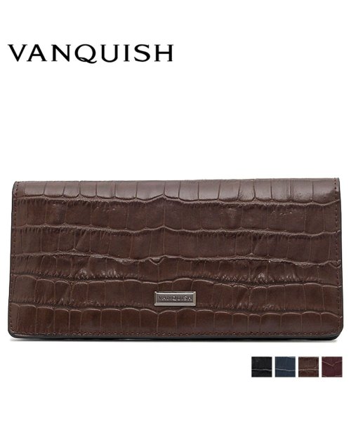 VANQUISH(ヴァンキッシュ)/ヴァンキッシュ VANQUISH 財布 長財布 メンズ レディース LONG WALLET ブラック ネイビー ブラウン ワイン 黒 VQM－40510/その他