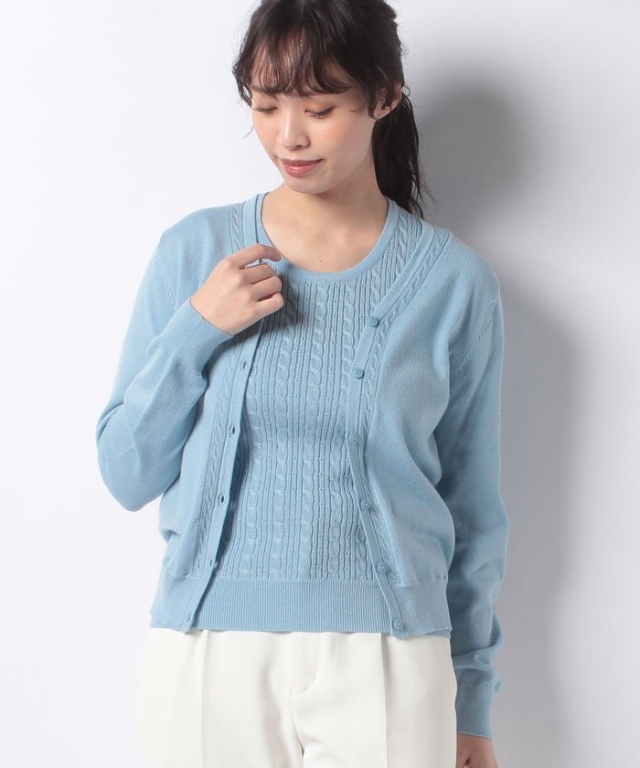 セール ケーブルニット デビュー ド フィオレ Debut De Fiore Magaseek