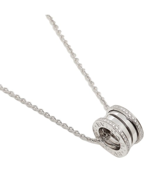 ブルガリ ネックレス アクセサリー レディース メンズ ビーゼロワン Bzero1 エッジ パヴェダイヤモンド Bvlgari Cl 18kホワイト ブルガリ Bvlgari Magaseek