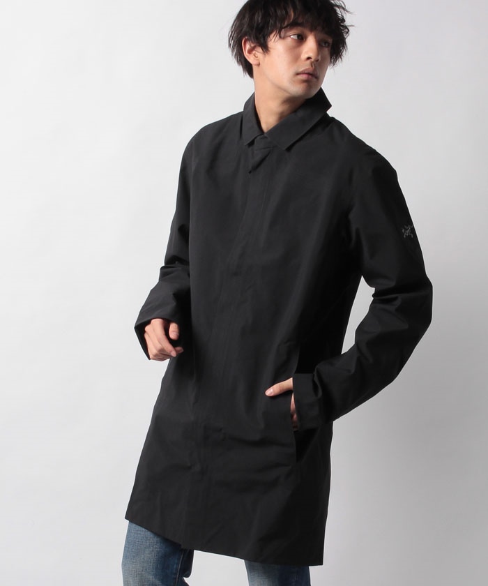 【大人気】ARC'TERYX KEPPEL TRENCH COAT 黒 S