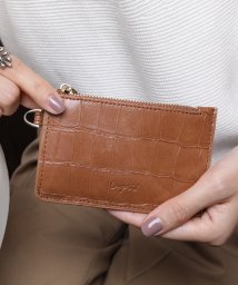 UNGRID bag(アングリッド　バッグ)/マッドクロコ カード財布キーリング付き/CAM