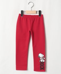 BENETTON (UNITED COLORS OF BENETTON GIRLS)(ユナイテッド　カラーズ　オブ　ベネトン　ガールズ)/【スヌーピー(SNOOPY)コラボ】レギンス/レッド