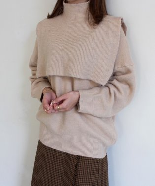 MODE ROBE/5WAYレイヤードニットトップス/503748867