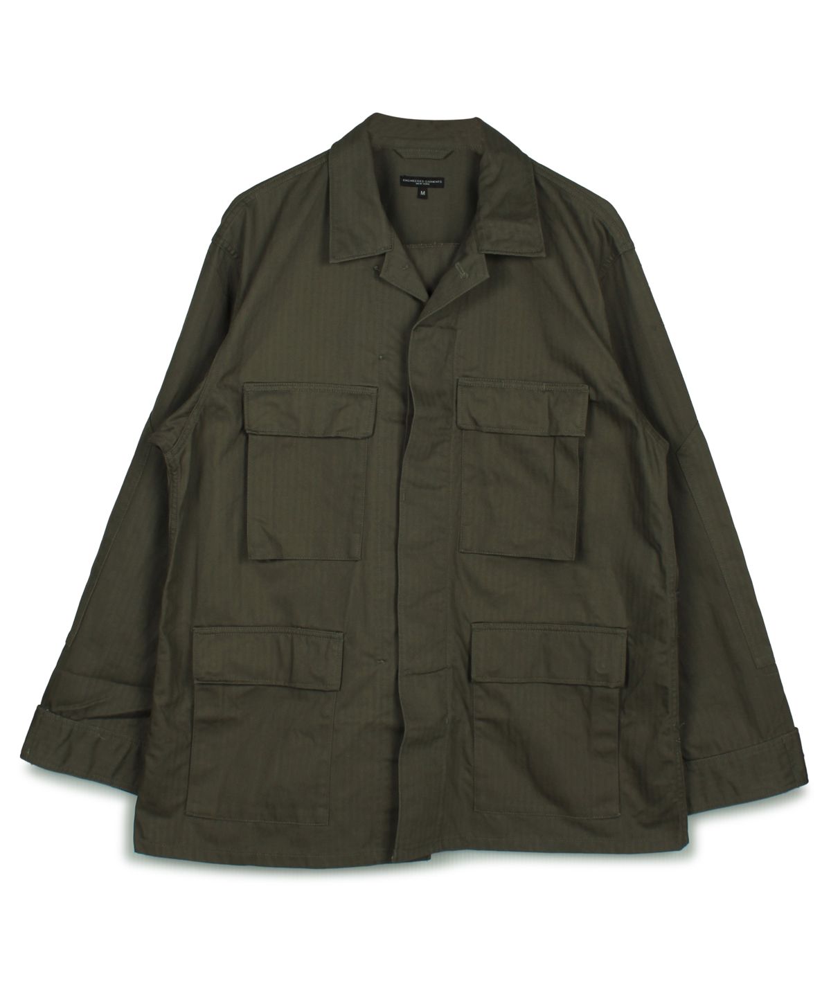 エンジニアードガーメンツ ENGINEERED GARMENTS ジャケット アウター メンズ BDU JACKET－HERRINGBONE  TWILL オリー