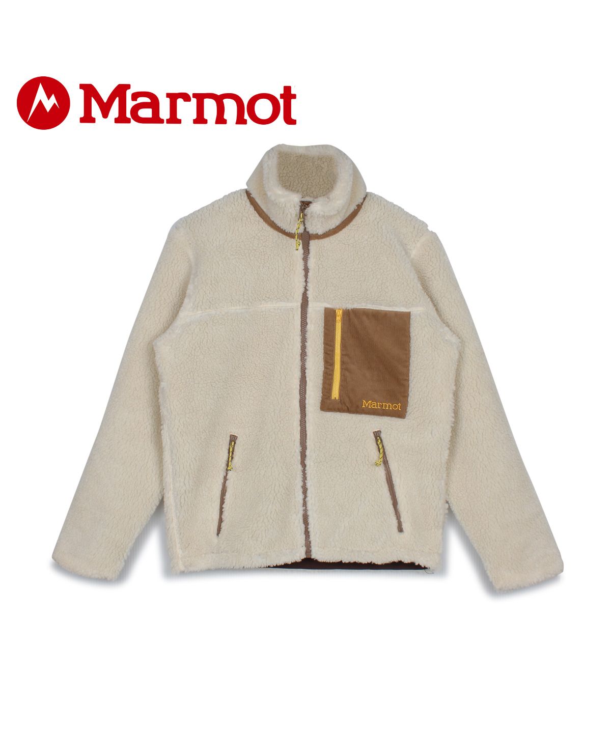 マーモット Marmot ジャケット フリースジャケット メンズ SHEEP FLEECE JACKET ベージュ TOMQJL40
