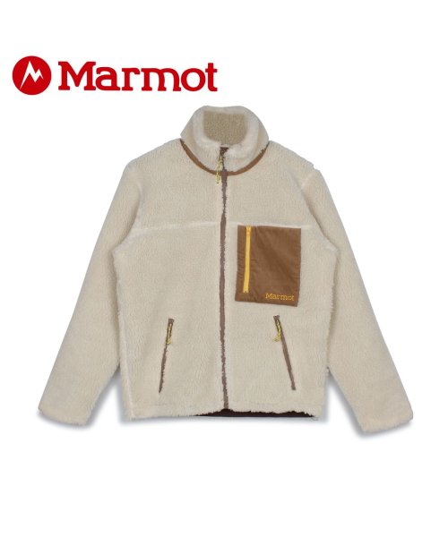 マーモット Marmot ジャケット フリースジャケット メンズ Sheep Fleece Jacket ベージュ Tomqjl40 マーモット Marmot Magaseek