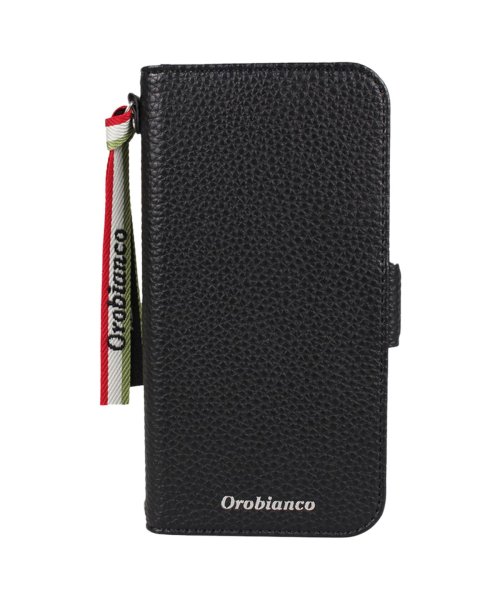 Orobianco(オロビアンコ)/オロビアンコ Orobianco iPhone 12 mini 12 12 Pro ケース スマホ 携帯 手帳型 アイフォン メンズ レディース シュリンク調 /ブラック