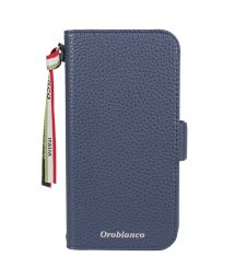 Orobianco(オロビアンコ)/オロビアンコ Orobianco iPhone 12 mini 12 12 Pro ケース スマホ 携帯 手帳型 アイフォン メンズ レディース シュリンク調 /ネイビー