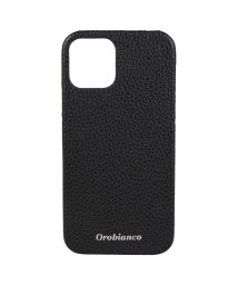 Orobianco(オロビアンコ)/オロビアンコ Orobianco iPhone 12 mini 12 12 Pro ケース スマホ 携帯 アイフォン メンズ レディース シュリンク調 PU L/ブラック