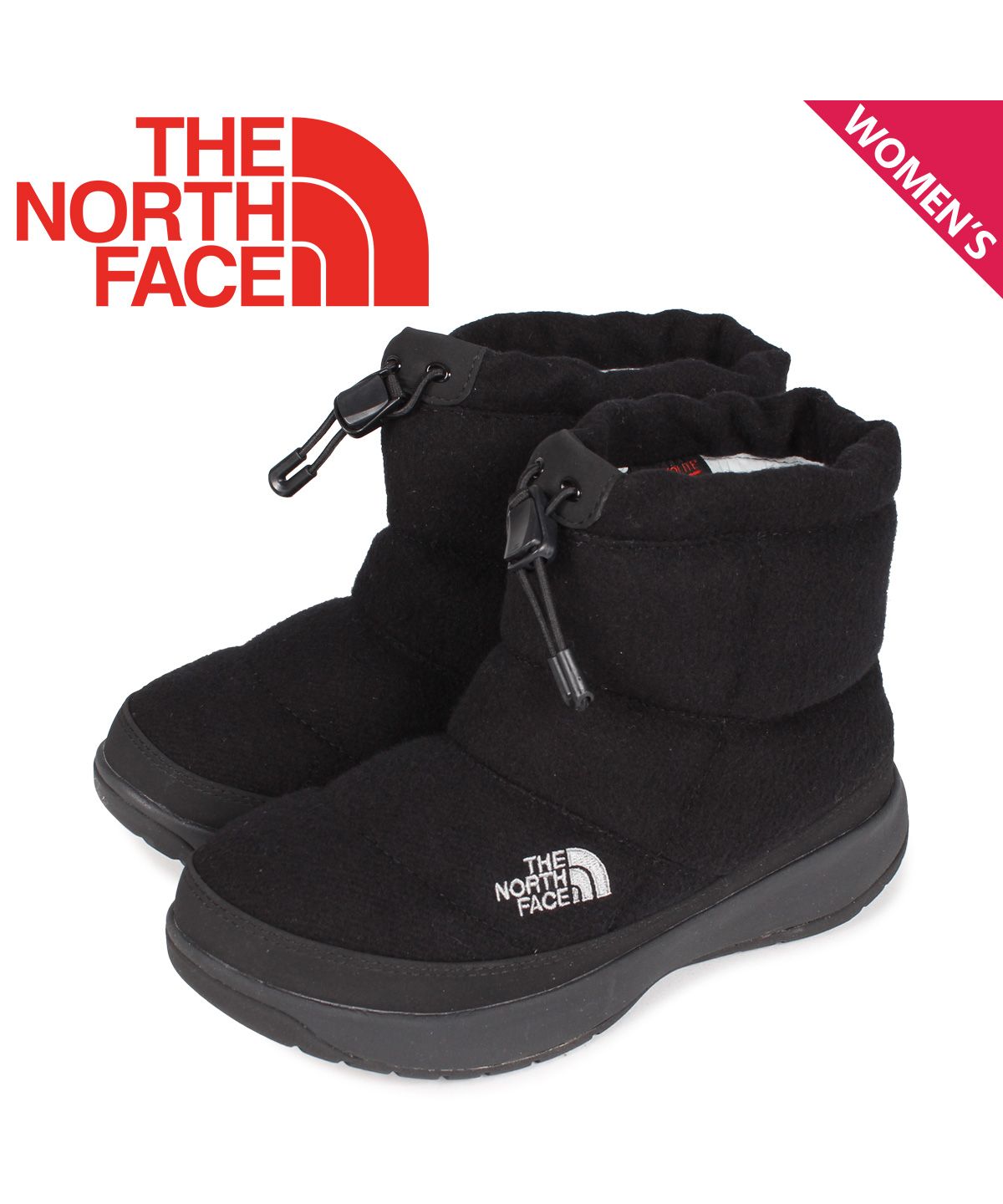 ノースフェイス THE NORTH FACE ヌプシ ブーティー ウール ショート ブーツ スノーブーツ レディース NUPTSE BOOTIE  WOOL 5