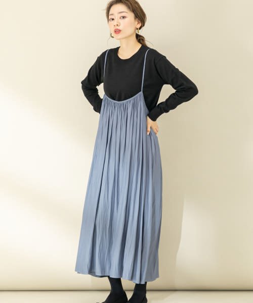 セール プリーツキャミワンピ クルーニット アーバンリサーチサニーレーベル Urban Research Sonny Label Magaseek