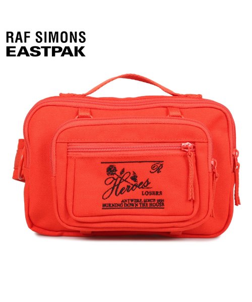 RAFSIMONS(ラフシモンズ)/ラフ シモンズ RAF SIMONS イーストパック EASTPAK バッグ ウエストバッグ ボディバッグ ループ メンズ レディース 3L WAISTBAG /オレンジ