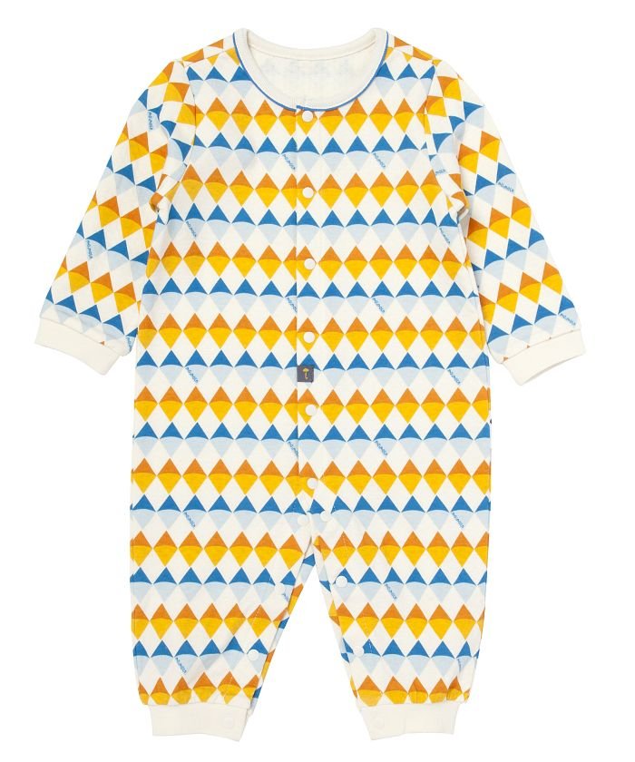 ダイヤモンド柄カバーオール モイモルン Moimoln Magaseek