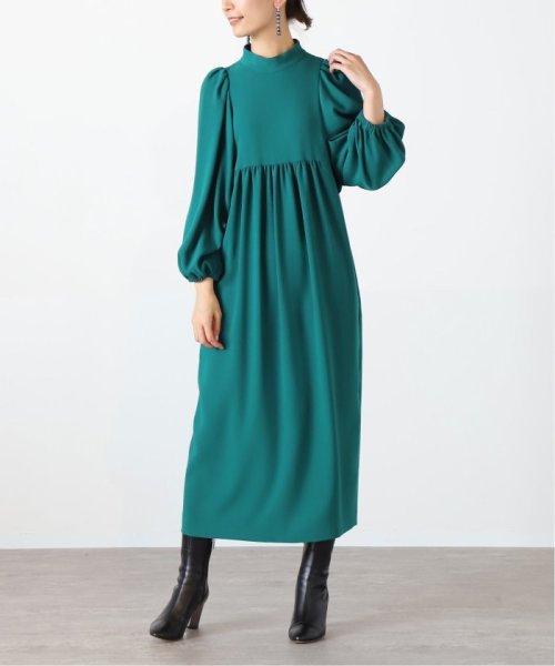 アセテートバックサテンジョーゼットワンピース ヴェルメイユ パー イエナ Vermeil Par Iena Magaseek