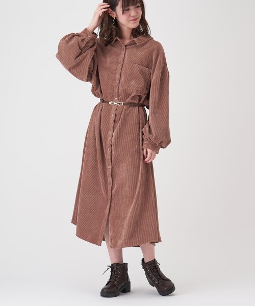 セール Tnコールｂａｃｋレースアップシャツワンピ オリーブデオリーブ Olive Des Olive Magaseek