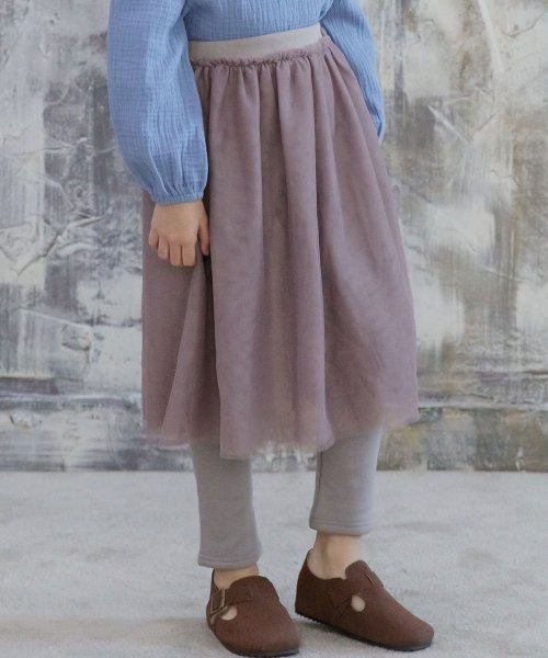 セール 裏起毛10分丈スカッツ 子供服bee 子供服bee Magaseek