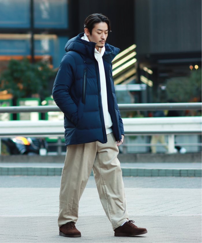 DESCENTE デサント オルテライン 水沢ダウン ネイビー