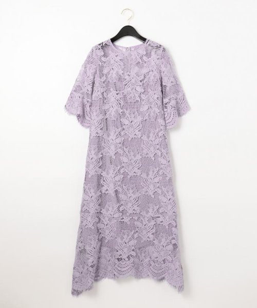 メッシュフラワーレースワンピース グレースコンチネンタル Grace Continental Magaseek メッシュフラワーレースワンピース グレースコンチネンタル Grace Continental Magaseek