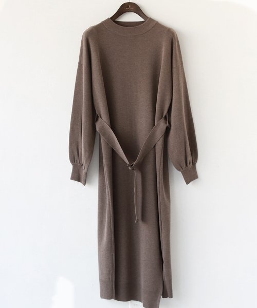 セール アシメスリットニットワンピース リアルキューブ Real Cube Magaseek