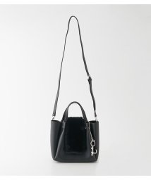 AZUL by moussy(アズールバイマウジー)/ECO FUR FLAP TOTE BAG/BLK