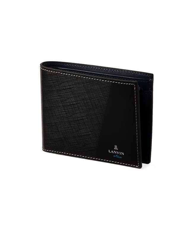 ランバンオンブルー 財布 二つ折り財布 本革 メンズ レディース Lanvin En Bleu パーシャル ランバン Lanvin Magaseek