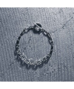 MAISON mou/【YArKA/ヤーカ】silver925 thick long oval chain bracelet [LVO2]/オーバルチェーンミックスブレスレット シル/503755471