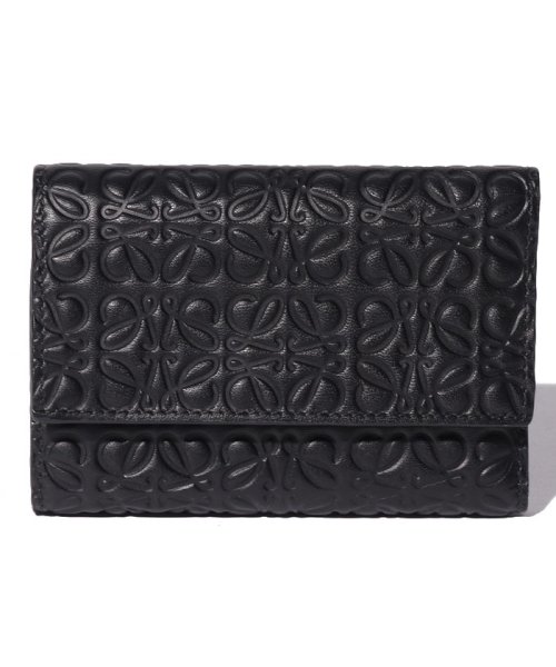 LOEWE(ロエベ)/【LOEWE】ロエベ SMALL VERTICAL ZIP WALLET/BLACK