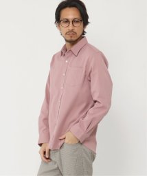ikka(イッカ)/ピーチスキンECOカラーシャツ/ピンク